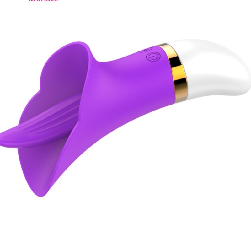 MY-961--New silicone honey tongue oral love vibration massager