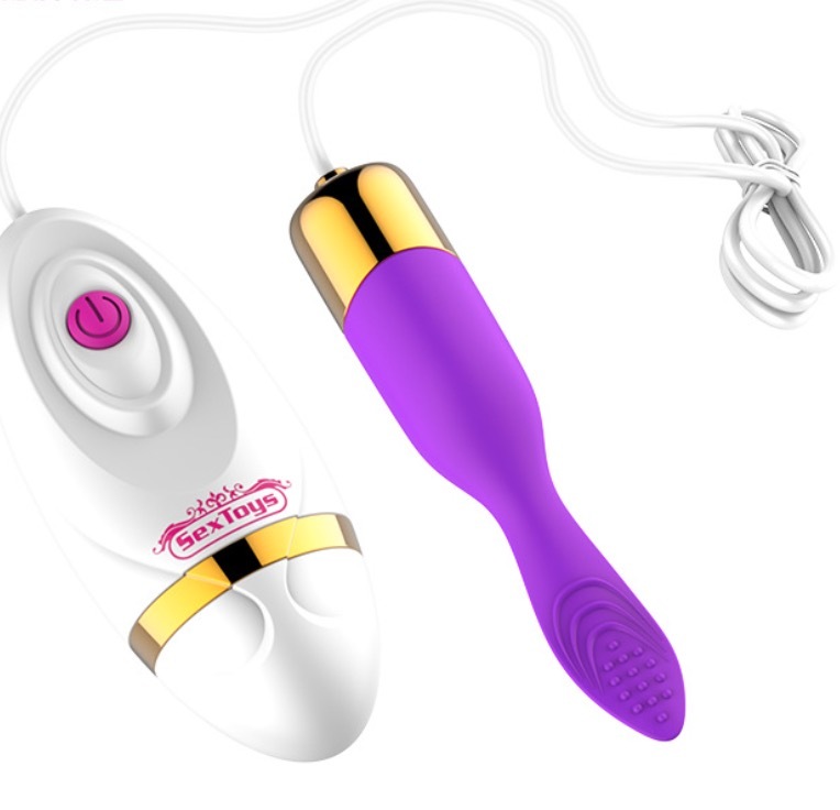 MY-956--Tongue licking vibrating silicone vibrator female masturbator
