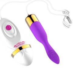 MY-956--Tongue licking vibrating silicone vibrator female masturbator