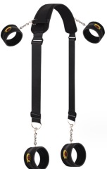 SS2014--SM magic leg-splitting belt binding hand and foot cuffs alternative sex toys for couples