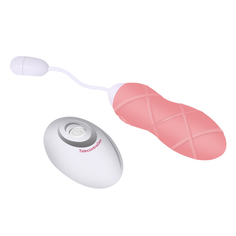 MY-852--Wireless remote control vibrating egg silicone single vibrating egg 12 frequency vibration massager