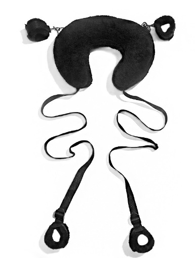 SS2031--Split leg pillow handcuffs sm adult sex toys for couples flirting alternative sex toys