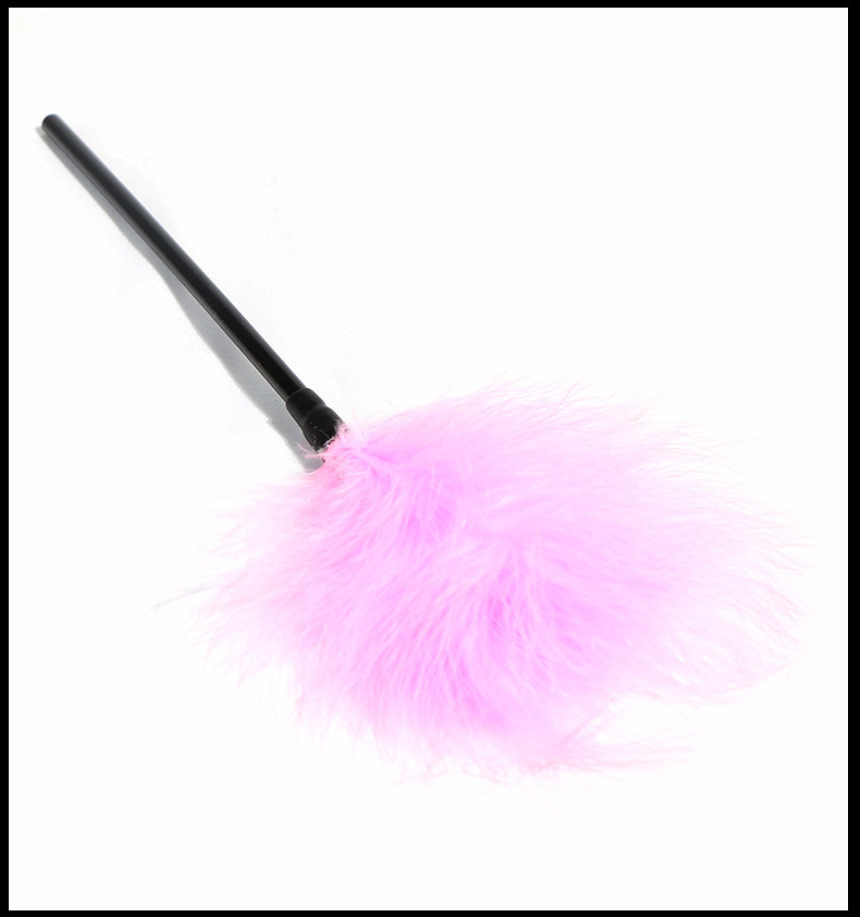 SS2020--SM short feather stick, alternative foreplay toy for couples
