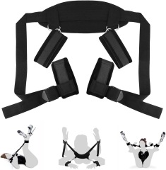 SS2030--SM adult products, sex auxiliary toys, hand and foot restraints, couple flirting, sex toys, bed straps