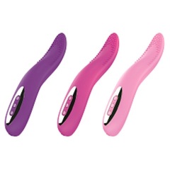 MY-908--New rechargeable tongue one-click strong vibration massage female masturbation device