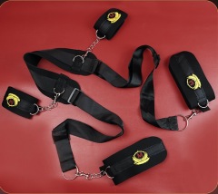 SS2014--SM magic leg-splitting belt binding hand and foot cuffs alternative sex toys for couples