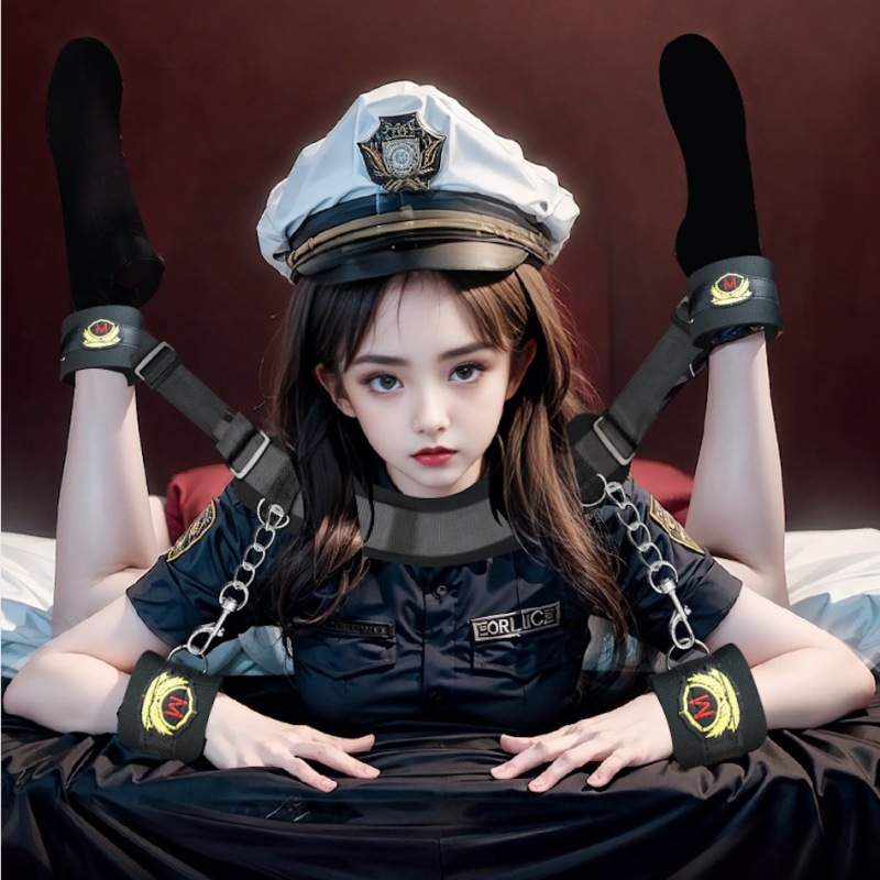 SS2015--SM magic leg-splitting belt binding hand and foot cuffs alternative sex toys for couples