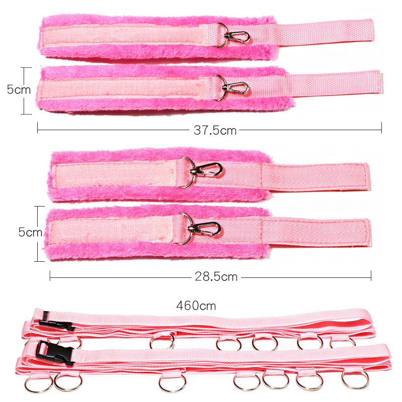 SS2034--SM sex toys adult sex toys bed hand and foot restraints couple passion sex toys