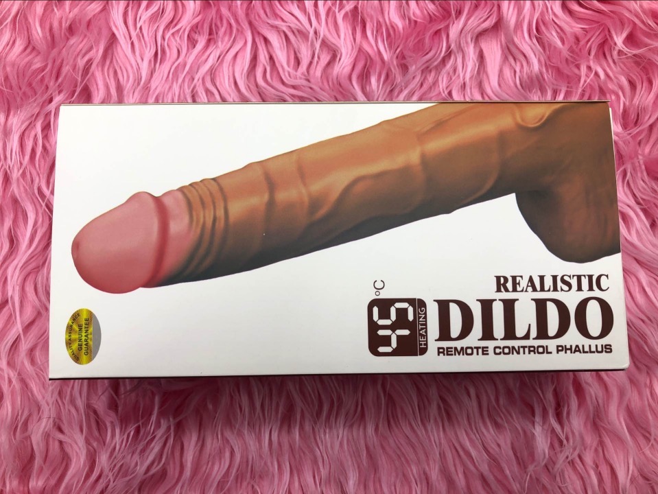 MY-923--Full silicone swinging heated penis female masturbation device vibrator