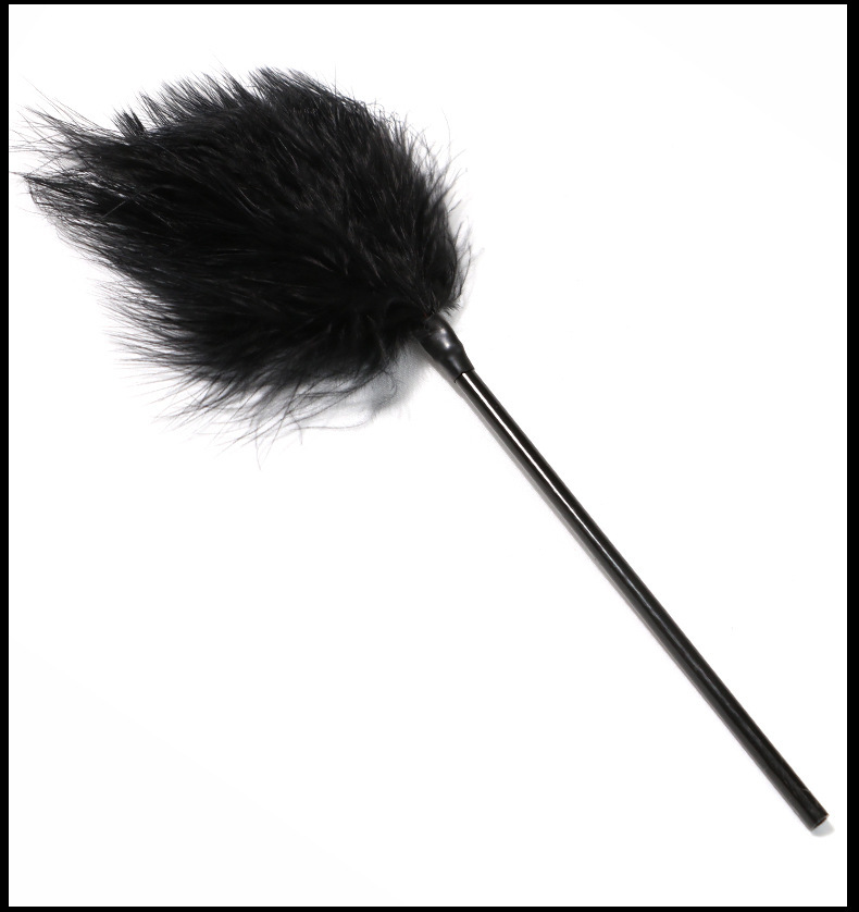 SS2020--SM short feather stick, alternative foreplay toy for couples