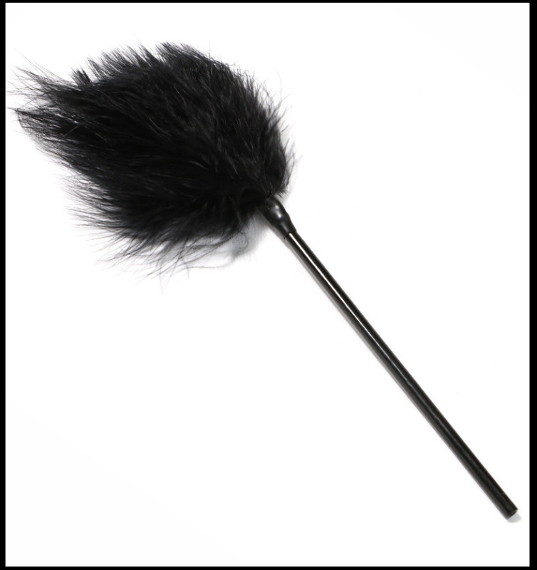 SS2020--SM short feather stick, alternative foreplay toy for couples