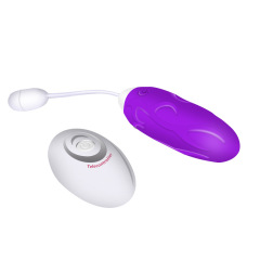 MY-850--Wireless remote control vibrating egg silicone single vibrating egg 12 frequency vibration massager