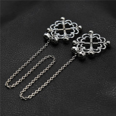 201100093--Sexy breast clamps, flower-shaped breast clamps, sexy flirting adjustable breast clamps