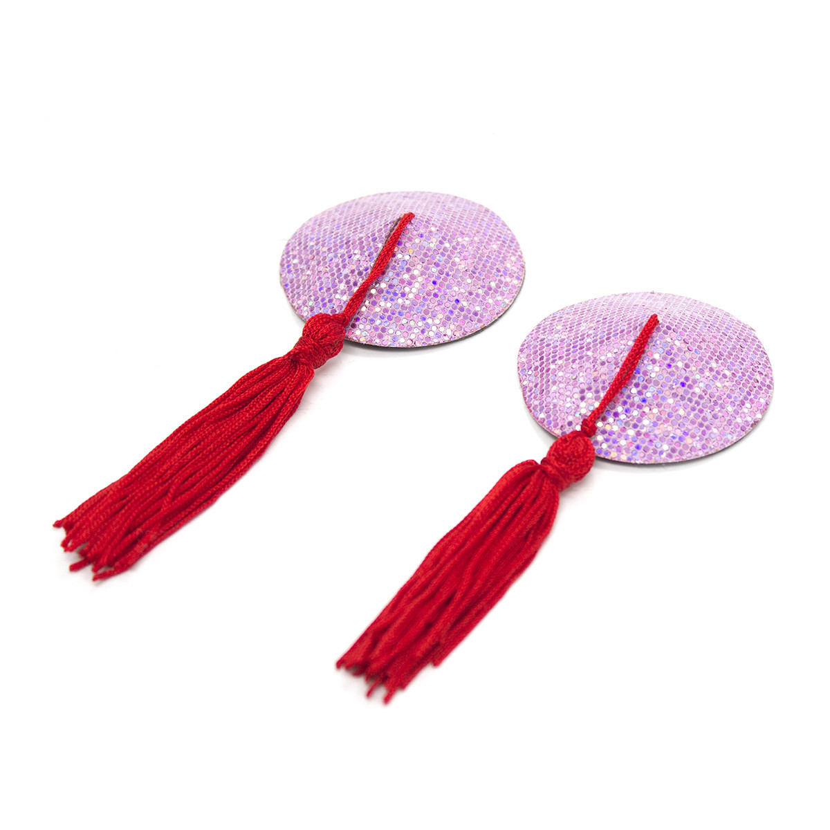 201101004--Round SM nipple patch sequined silicone nipple patch adhesive patch