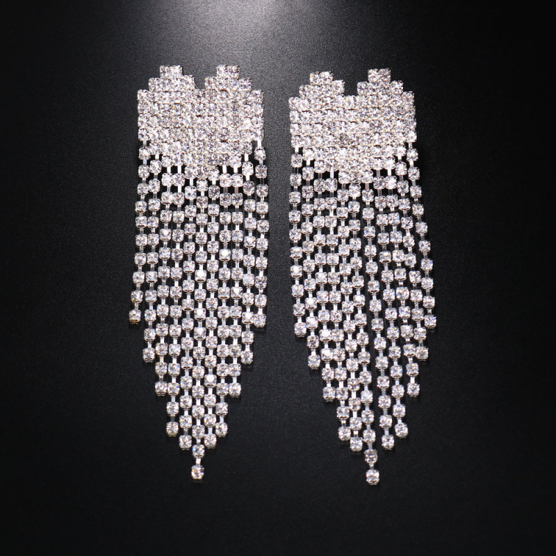 YLJ2205--New fashionable love tassel chest stickers sexy rhinestone chest ornaments