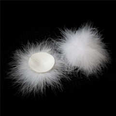 202400061--Feather breast patch, loose shot of adult products, clothing, props, chest patch