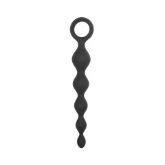 wo-19-Silicone seven-bead anal plug female manual masturbation device