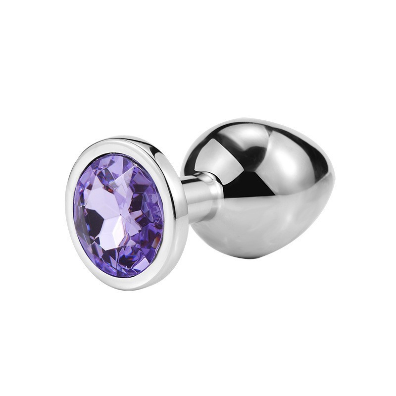 M102--Adult sex toys SM metal anal plug men and women sex toys