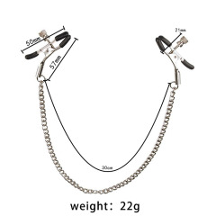XR-100-Sex toys, sex toys, sexy nipple clamps, sex products, vaginal hoof clamps, regular black clamps, double-headed nipple clamps for women, sm