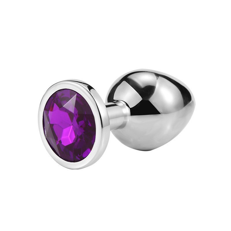 M102--Adult sex toys SM metal anal plug men and women sex toys