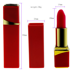 TD1044--Adult products wholesale magnetic rechargeable lipstick vibrator female massage vibration masturbation AV stick