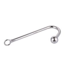 wo-26-Sex toys toy metal anal hook stainless steel SM single ball anal hook sex