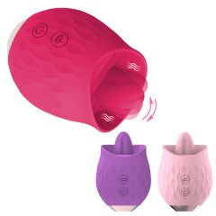 TD1070--Adult products manufacturer wholesale rose tongue licking masturbation device female vibrator vibrator