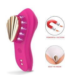 TD1006--APP Burr Magnetic Buckle Wireless Wearable Women's Underwear Vibrator Masturbator