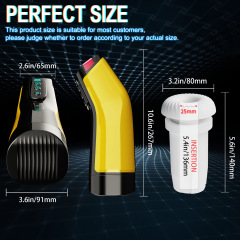 A26--Fully automatic sucking airplane cup intelligent pronunciation heating vibrating masturbation sex toy