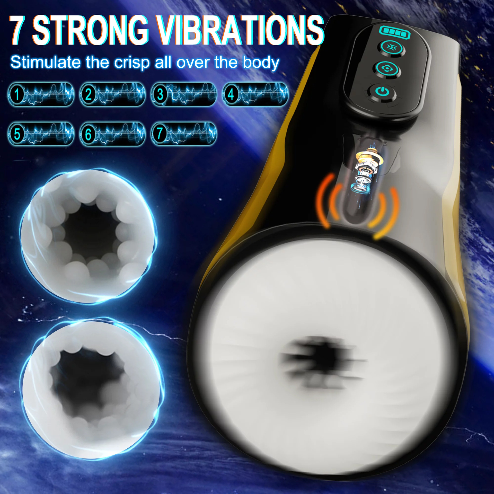 A26--Fully automatic sucking airplane cup intelligent pronunciation heating vibrating masturbation sex toy