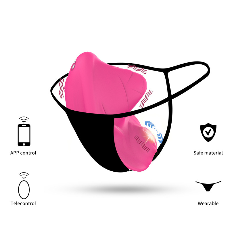 TD1103--Charging APP remote control rose ball wireless vibration wearable female masturbation device