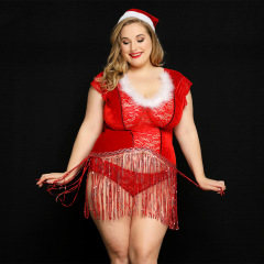 P91125--Plus size Christmas costumes, holiday costumes, sexy uniforms, Christmas costumes