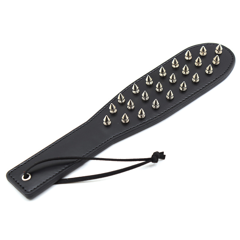 282400077-Sex toys spiked hand clap rivets iron nails leather clap toys alternative flirting sex products