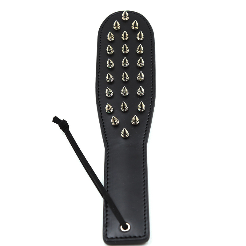 282400077-Sex toys spiked hand clap rivets iron nails leather clap toys alternative flirting sex products