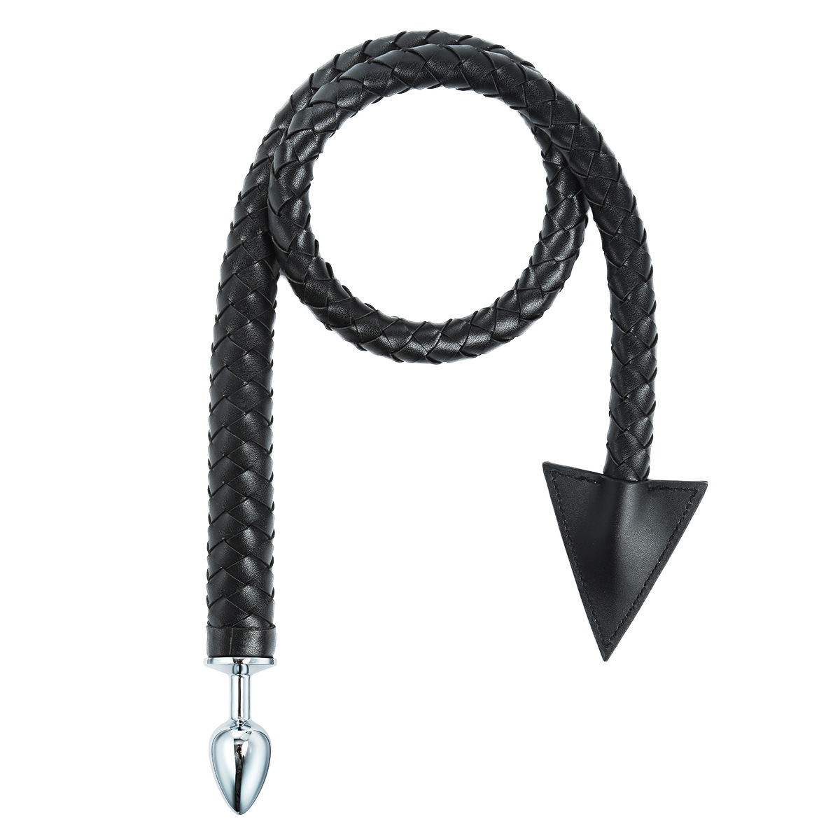272400232-PU riding whip triangular whip butt plug toy flirting supplies alternative multi-purpose whip