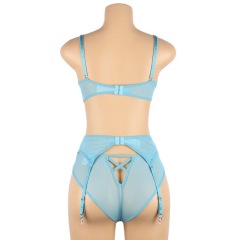 R81085--Large size sexy suit passionate underwire push-up sexy pajamas