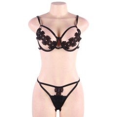 R80943--Large size sexy lingerie three-point set