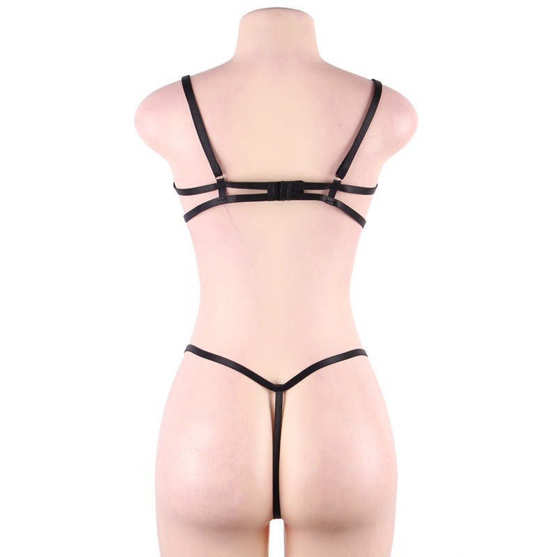 R80943--Large size sexy lingerie three-point set