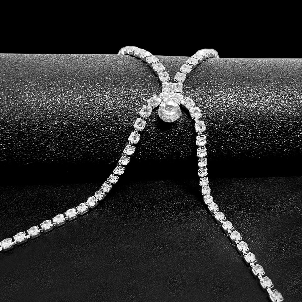 ST22403-New European and American cross-border jewelry body chain beach sexy simple chest chain