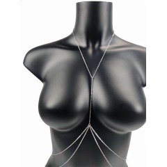0001-European and American hot-selling jewelry sexy simple cross body chain one-piece chain