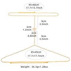 ST230206-Sexy nightclub sexy bikini rhinestone chain body chain for women