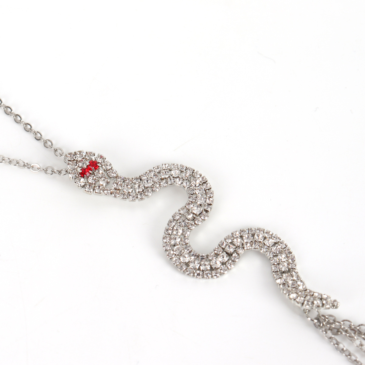 ST22805-New chest chain jewelry simple exaggerated rhinestone European and American nightclub sexy crystal body chain