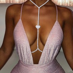 ST230206-Sexy nightclub sexy bikini rhinestone chain body chain for women