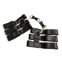 O0880-Sex accessories role-playing adult equipment black handcuffs