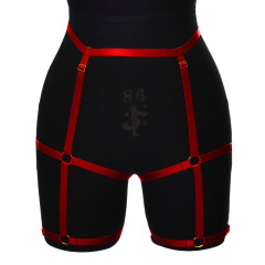 P0150-Multi-color optional sexy bondage strap elastic women's sexy harness panties