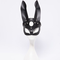 WH055-European and American accessories sexy bunny girl prom mask Halloween Christmas Carnival diamond mask for women