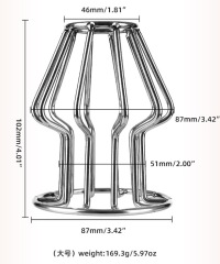 RYLK-002--Interesting metal hollow anal plug for masturbation and backcourt massage hollow anal dilator