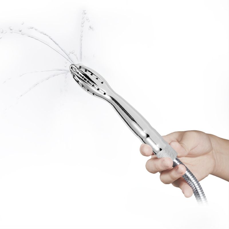 RYSM-153-ZB--Sex toys metal douche anal plug cleaner enema