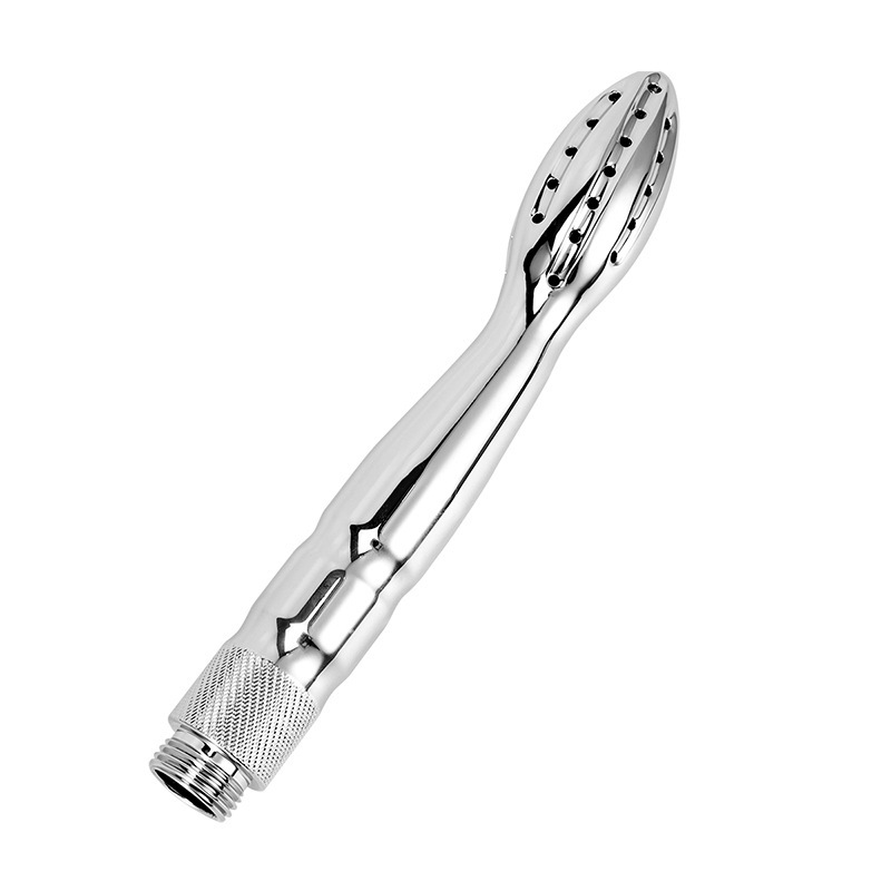 RYSM-153-ZB--Sex toys metal douche anal plug cleaner enema