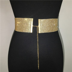 GC063-Body Chain Super Flash Waist Rhinestone Rhinestone Waist Chain Fashionable Girdle Belt for Women